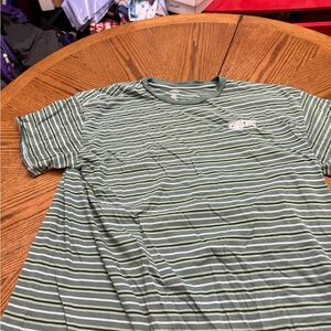Converse Striped Green Short-Sleeve Men's T-Shirt